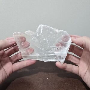 Selenite Crystal Slab